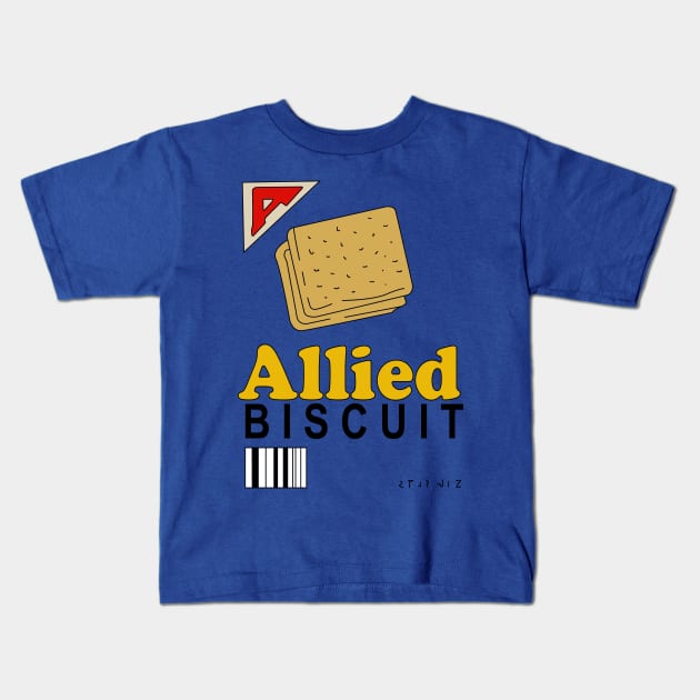 Simpsons - Allied Biscuit Kids T-Shirt by NutsnGum